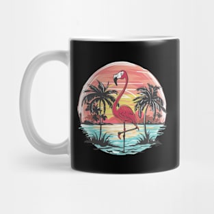 Flamingo Sunset Mug